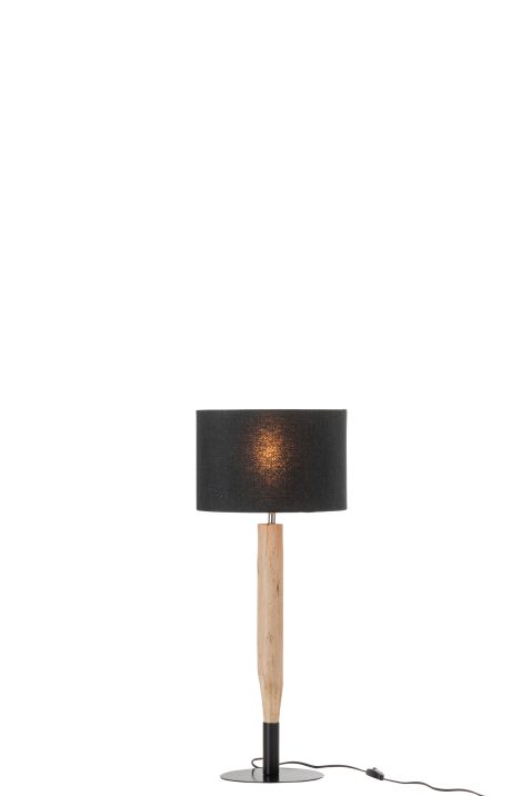 moderne-tafellamp-zwart-met-hout-jolipa-roxy-1