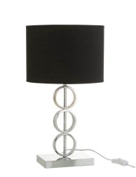 moderne-tafellamp-zwart-met-zilver-jolipa-dna