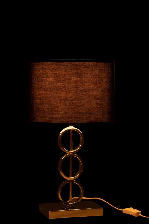 moderne-tafellamp-zwart-met-zilver-jolipa-dna-2