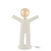 moderne-witte-mensfiguur-tafellamp-jolipa-p'tit-maurice-poly