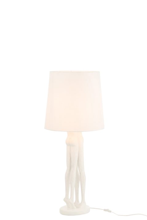 moderne-witte-tafellamp-mensfiguren-jolipa-couple-resin-1