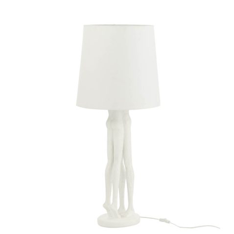 moderne-witte-tafellamp-mensfiguren-jolipa-couple-resin
