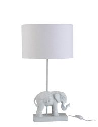 moderne-witte-tafellamp-olifant-jolipa-elephant-poly