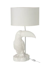 moderne-witte-tafellamp-vogel-jolipa-toucan-poly
