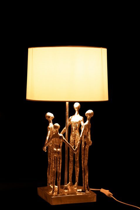 moderne-zilver-met-witte-tafellamp-jolipa-figures-poly-2