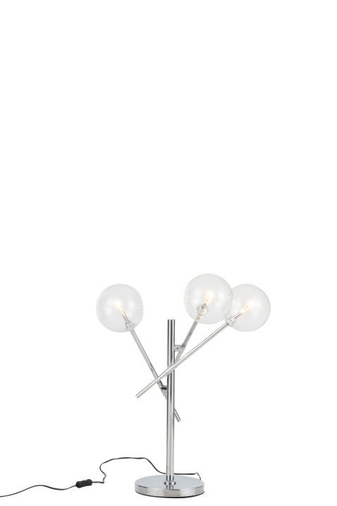 moderne-zilveren-tafellamp-drie-lichtpunten-jolipa-garland-1