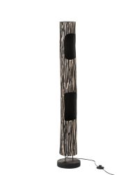 moderne-zwarte-houten-vloerlamp-jolipa-trunk
