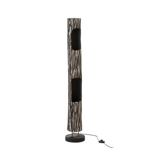 moderne-zwarte-houten-vloerlamp-jolipa-trunk