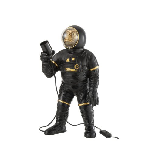 moderne-zwarte-tafellamp-aap-jolipa-astronaut-poly