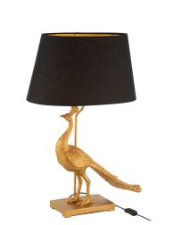 moderne-zwarte-tafellamp-gouden-pauw-jolipa-peacock-poly