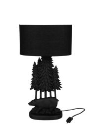 moderne-zwarte-tafellamp-natuur-jolipa-bear-poly