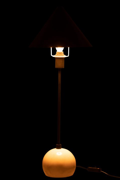 moderne-zwarte-tafellamp-natuurstenen-voet-jolipa-meggy-2