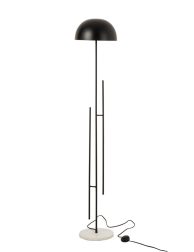 moderne-zwarte-vloerlamp-natuurstenen-voet-jolipa-viya