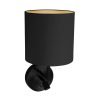 mexlite-wandlamp-noor-zwart-linnenmetaal-ø18cm-led_e27-1562zw-1