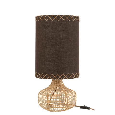 natuurlijke-bruin-met-beige-tafellamp-jolipa-ibiza