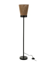 natuurlijke-zwart-met-beige-vloerlamp-jolipa-luna