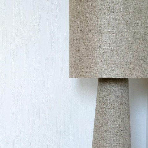 retro-beige-ronde-tafellamp-opjet-saturne-2