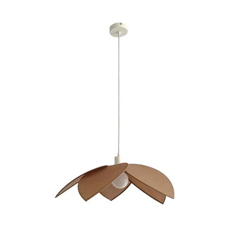 retro-bruine-ronde-hanglamp-opjet-plain