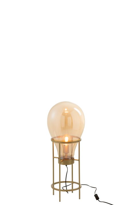 retro-gouden-rookglazen-tafellamp-jolipa-balloon-poly-1