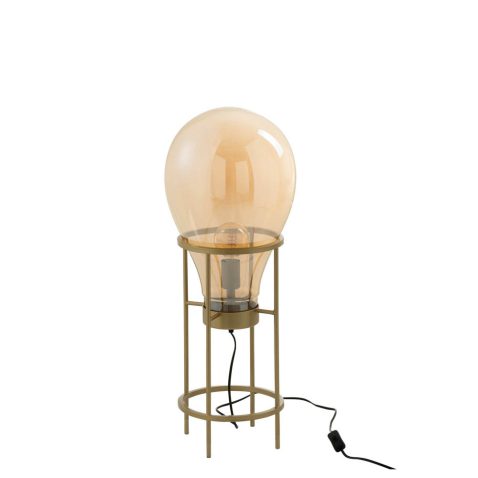 retro-gouden-rookglazen-tafellamp-jolipa-balloon-poly