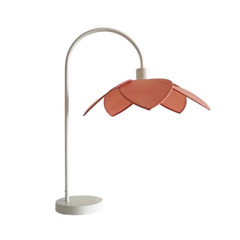 retro-roze-tafellamp-rond-opjet-fleur