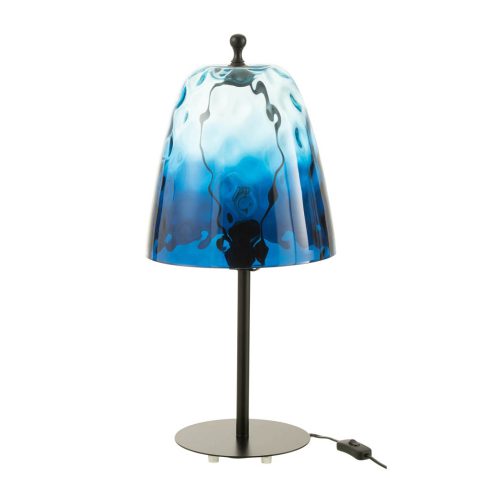 retro-tafellamp-blauw-glas-jolipa-oceane