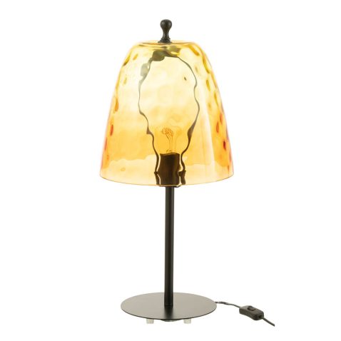 retro-tafellamp-geel-glas-jolipa-oceane