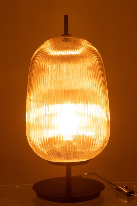 retro-tafellamp-geel-ribbelglas-jolipa-oasis-2