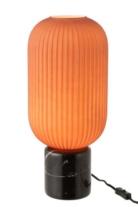 retro-zwart-met-oranje-tafellamp-jolipa-yufo-1