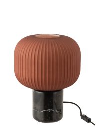 retro-zwart-met-terracotta-tafellamp-jolipa-yufo
