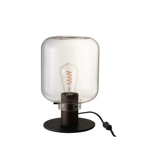 retro-zwarte-tafellamp-met-rookglas-jolipa-kiyu