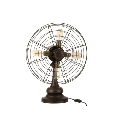 retro-zwarte-tafelventilator-met-vier-lichtpunten-jolipa-buzzy