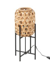 rustieke-beige-met-zwarte-tafellamp-jolipa-mojo
