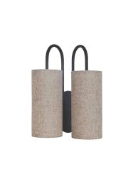 rustieke-beige-wandlamp-met-zwart-opjet-pauline