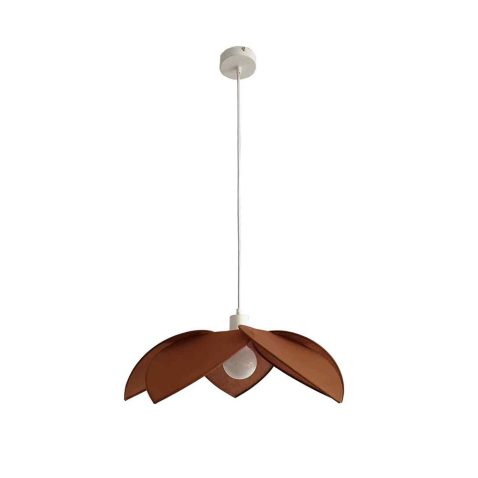 rustieke-bruine-ronde-hanglamp-bladeren-opjet-plain