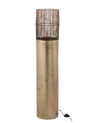 rustieke-goud-met-bruine-vloerlamp-jolipa-nona