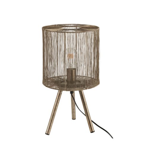 rustieke-gouden-tafellamp-driepoot-jolipa-antique
