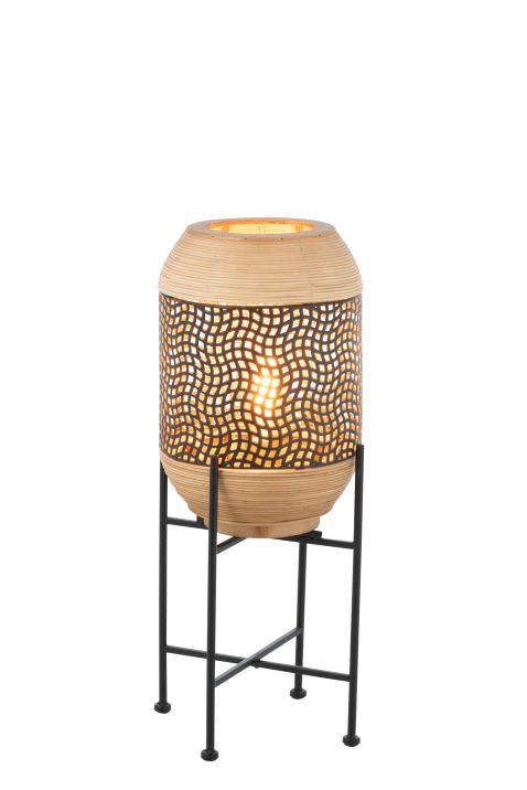 rustieke-houten-tafellamp-metalen-frame-jolipa-spirit-1