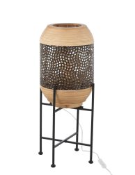 rustieke-houten-tafellamp-metalen-frame-jolipa-spirit