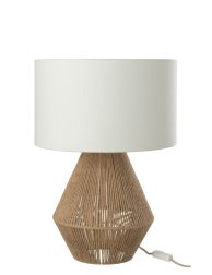 rustieke-wit-met-beige-tafellamp-jolipa-string