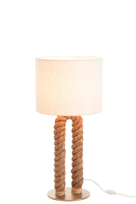 rustieke-witte-tafellamp-voet-van-touw-jolipa-pillar-1