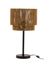 rustieke-zwart-met-beige-tafellamp-jolipa-naia