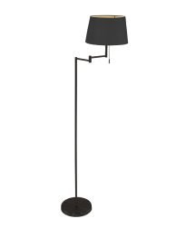 zwarte-staande-lamp-met-zwarte-kap-vloerlamp-mexlite-bella-zwart-5894zw