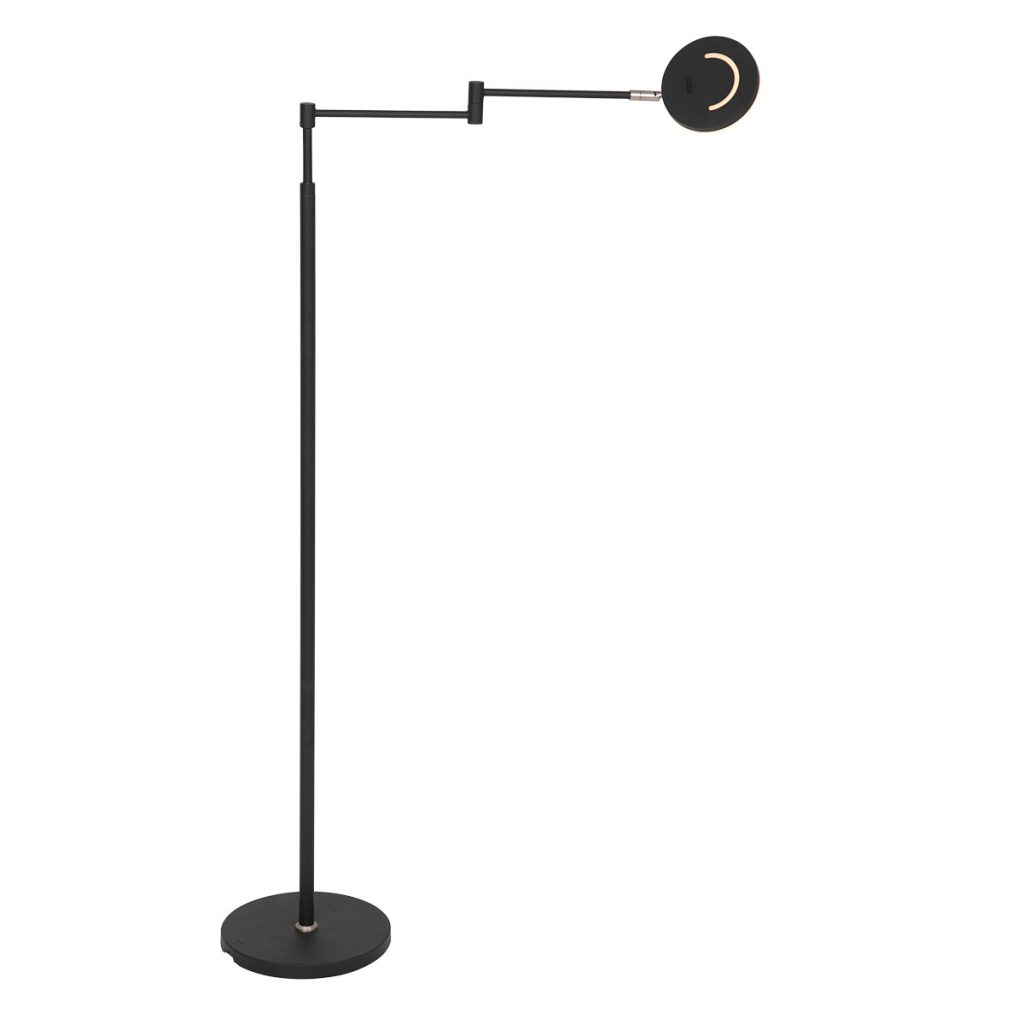 Oplaadbare moderne zwarte vloerlamp met zwenk dimfunctie Steinhauer Soleil - Afbeelding 11