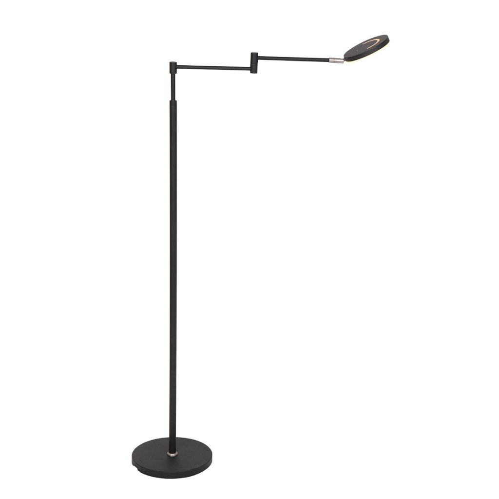 Oplaadbare moderne zwarte vloerlamp met zwenk dimfunctie Steinhauer Soleil - Afbeelding 22