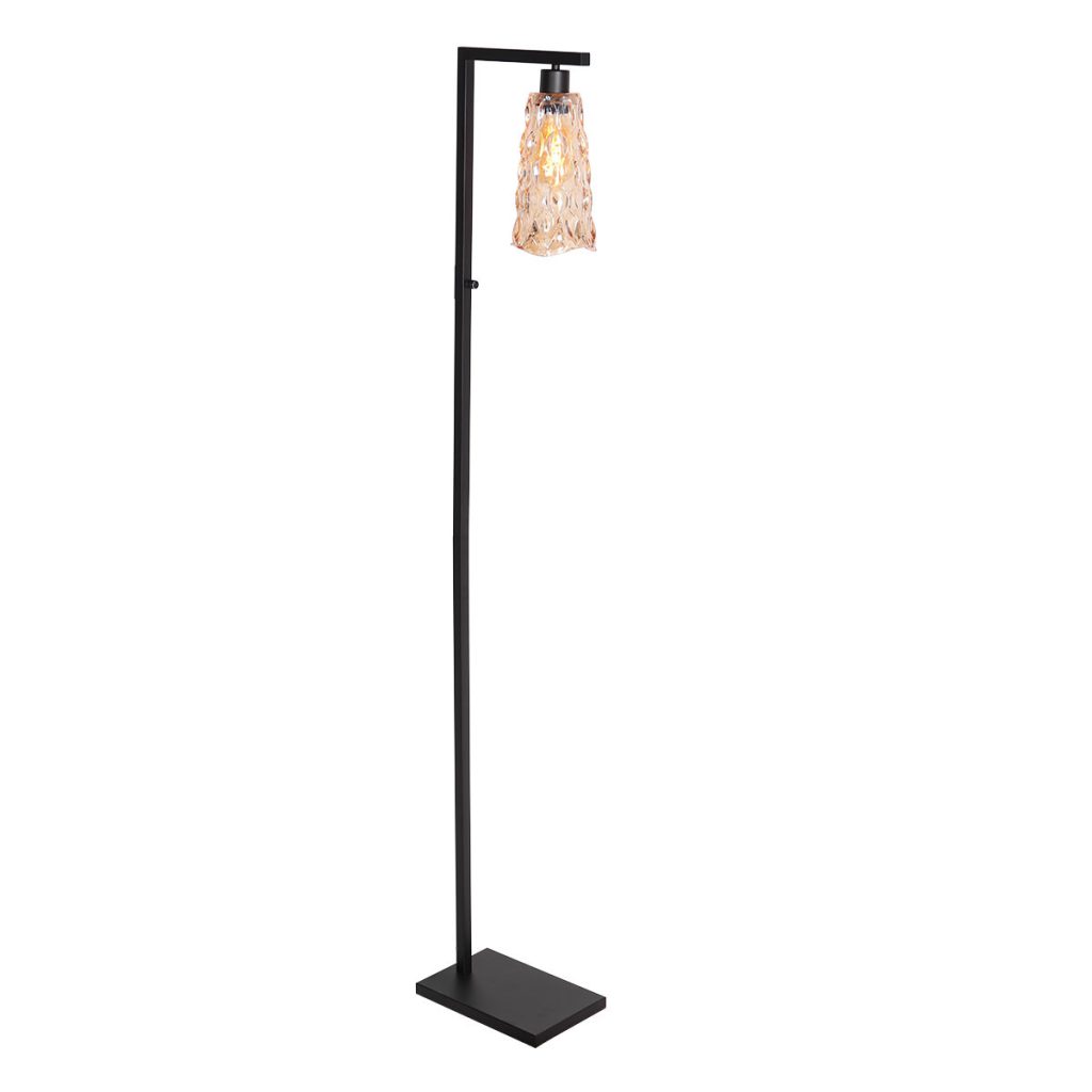 Amber Glazen Vloerlamp Modern Steinhauer Vidrio - Afbeelding 2