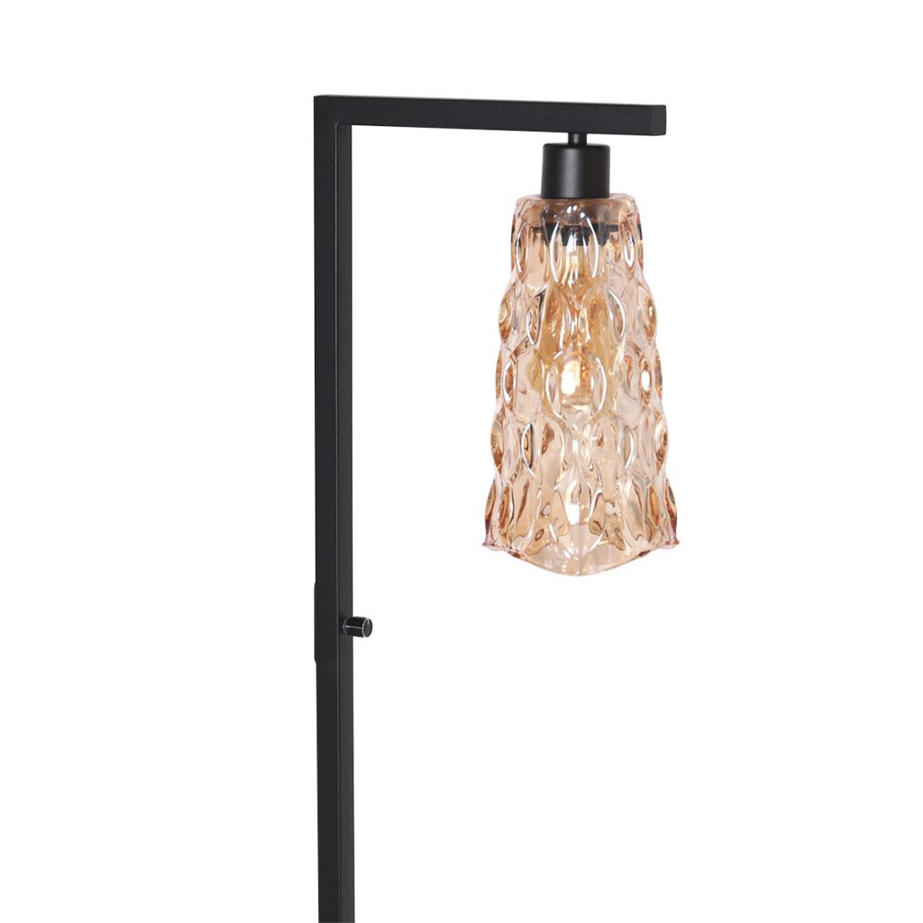 Amber Glazen Vloerlamp Modern Steinhauer Vidrio - Afbeelding 13