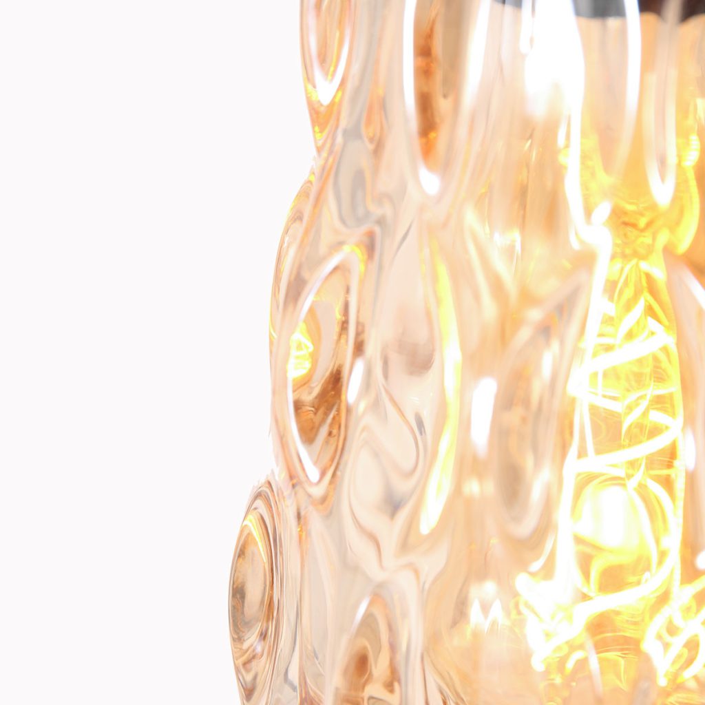 Amber Glazen Vloerlamp Modern Steinhauer Vidrio - Afbeelding 8