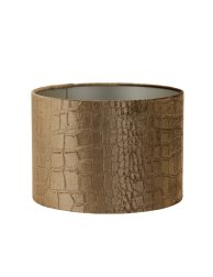 bruine-lampenkap-krokodillenhuid-light-and-living-praya