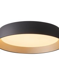 chique-zwart-ringvormige-led-plafondlamp-plafonnieres-steinhauer-mykty-goud-en-zwart-3688zw